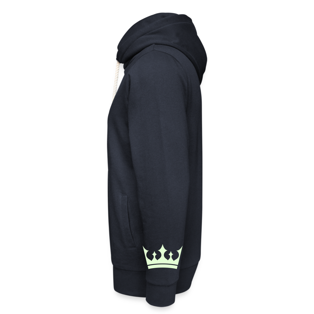 Glow in the Dark Hoodie - Blue - navy