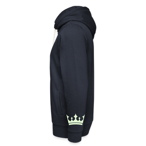 Glow in the Dark Hoodie - Blue - navy