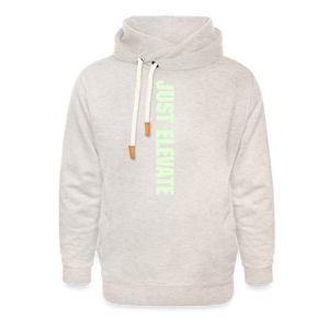 Glow in the Dark Hoodie - Cream - heather oatmeal