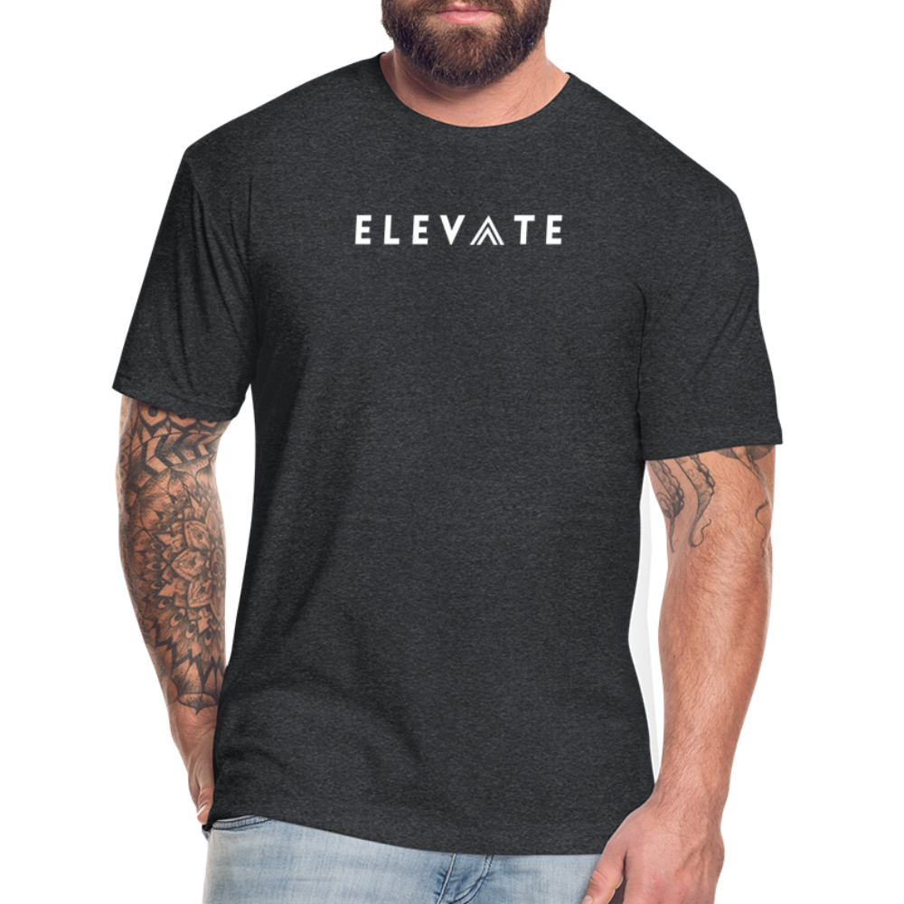 ELEVATE TEE - Heather Black - heather black